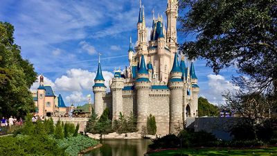 Cinderella Castle at Magic Kingdom, Disney World, Orlando, Florida, Florida tourism