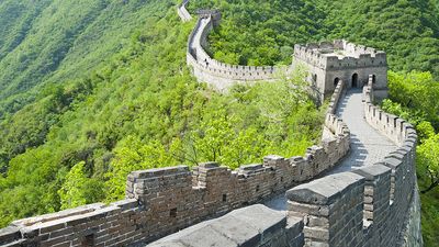 Great Wall of China. (UNESCO World Heritage site)