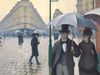Paris Street; Rainy Day and a vision of the modern city